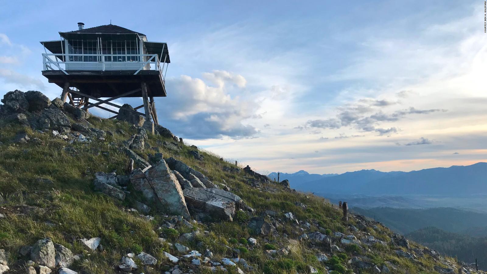 How To Rent Fire Lookout Tower A 40 Bargain And Covid 19 Escape Cnn Travel