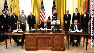Serbia and Kosovo sign economic normalization agreement in Oval Office ceremony