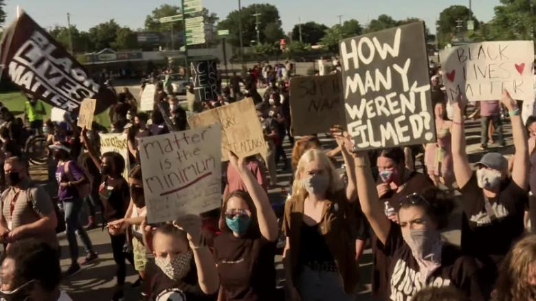 Labor Day protests took place across the country 100 days after George ...