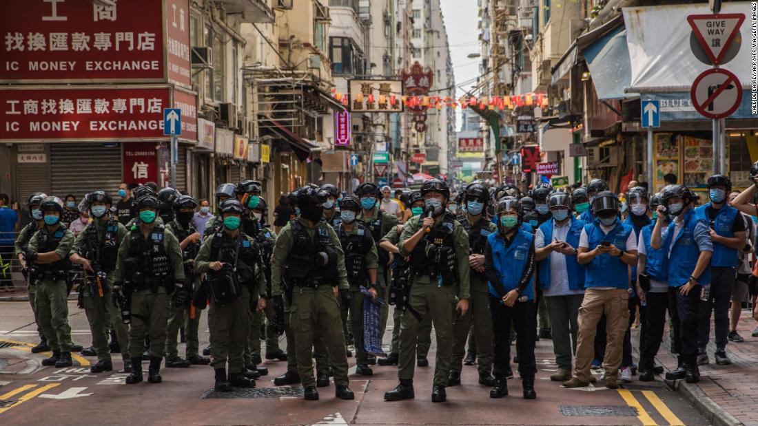 Hong Kong Protests Hong Kong Police Criticized For Tackling 12 Year