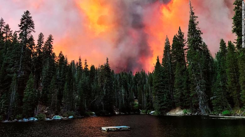 The Creek Fire has devoured more than 45,000 acres near Fresno and Madera counties.