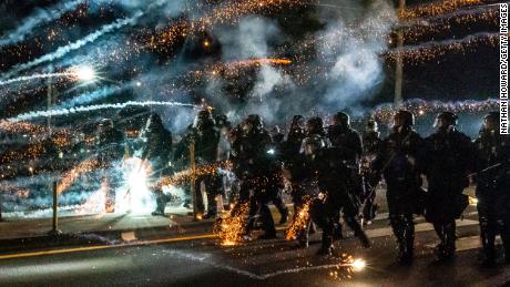 Portland Police arrest over 50 people on 100th consecutive night of demonstrations