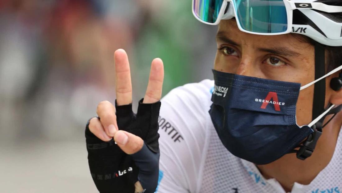 Egan Bernal, al acecho en un Tour de Francia con los colores de Colombia - CNN Video