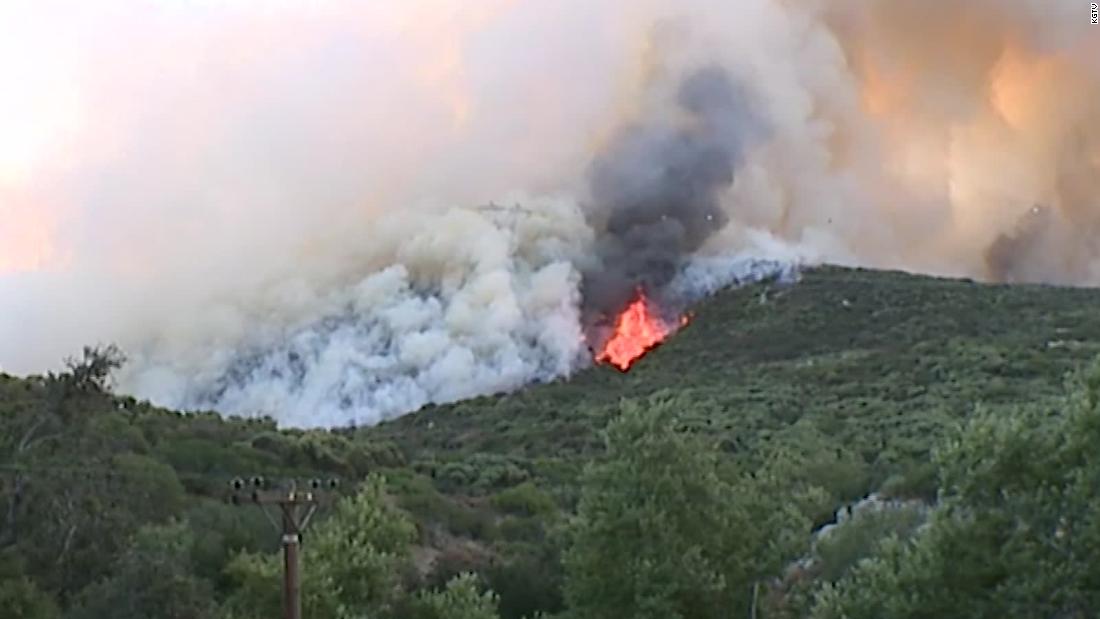 California Wildfires Continue To Burn Across The State Cnn Video