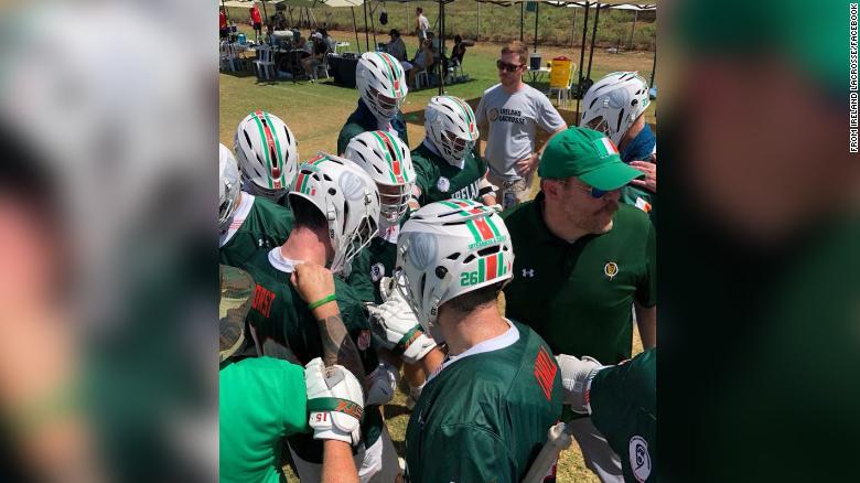 Ireland’s lacrosse team gives its spot in an international tournament to a Native American team