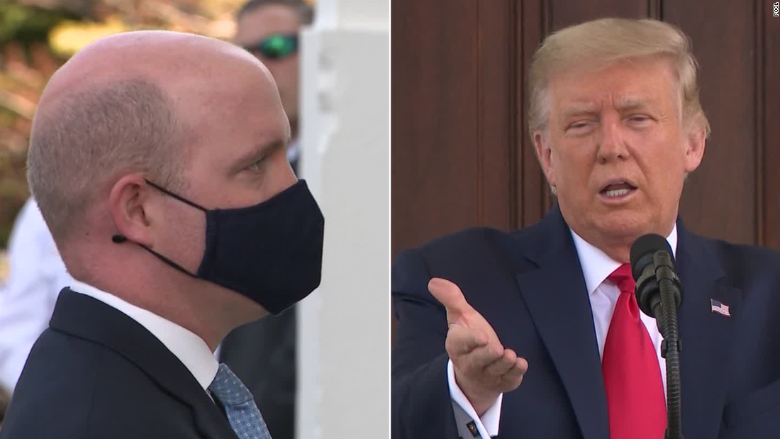 Trump Tells Reporter To Take Mask Off At Briefing See His Response 6716
