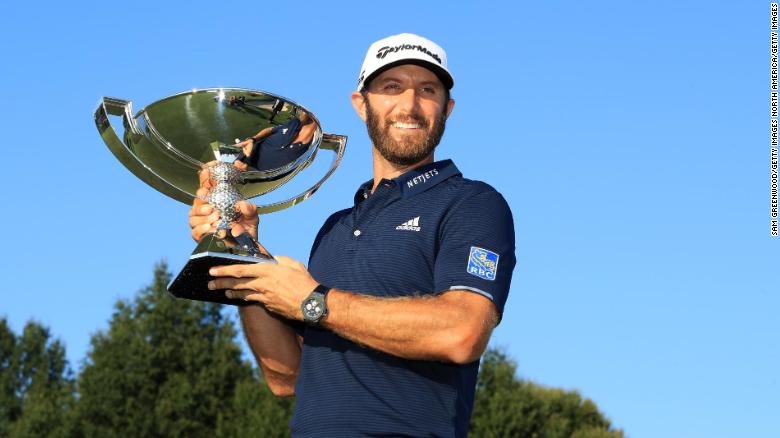 Dustin Johnson wins the FedEx Cup title