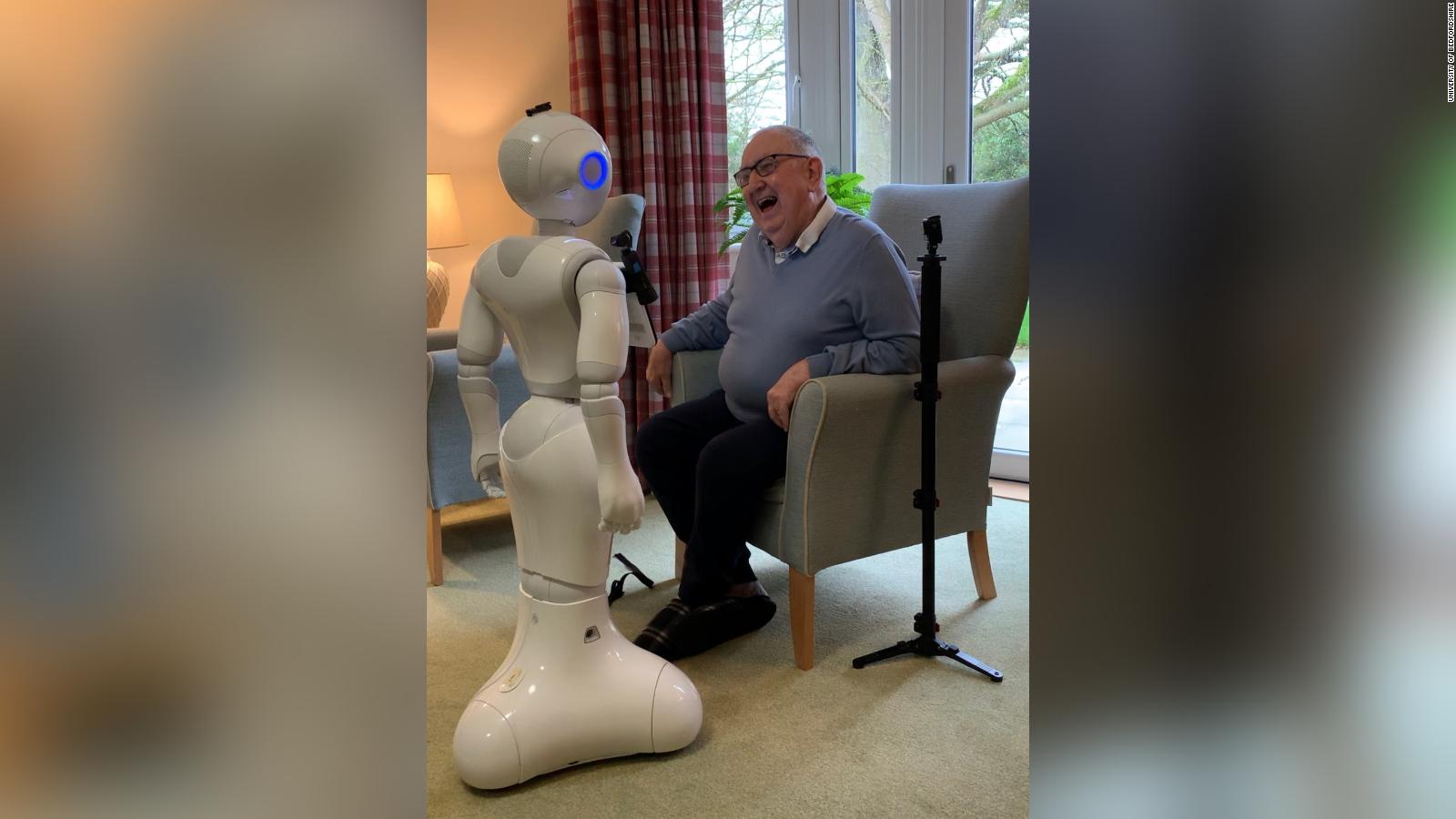 Talking Robots Could Be Used To Combat Loneliness And Boost Mental