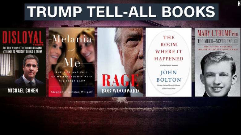 Trump tell-all books have White House on the defensive
