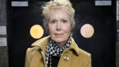 E. Jean Carroll arrives to a courtroom in New York, Wednesday, March 4, 2020. As part of her defamation lawsuit against President Donald Trump, Carroll is seeking a DNA sample from him in an attempt to prove he raped her in the 1990s, which Trump denies. (AP Photo/Seth Wenig)