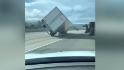 45 semitrucks topple in 1 day due to extreme winds