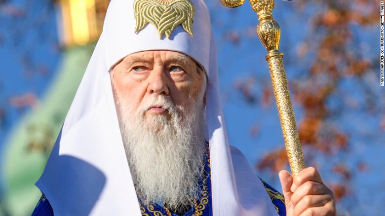 Ukrainian church leader who called Covid-19 ‘God’s punishment’ for same-sex marriage tests positive for virus