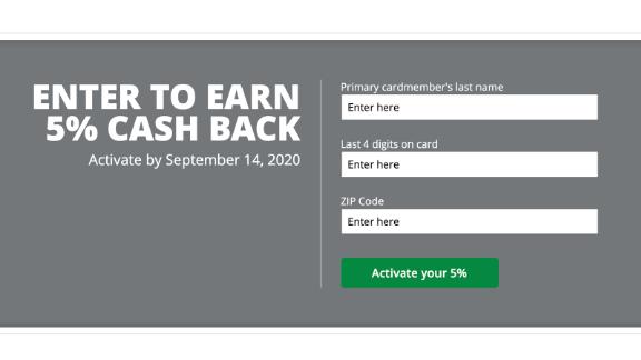 You can activate the Chase Freedom bonus categories online in just minutes.