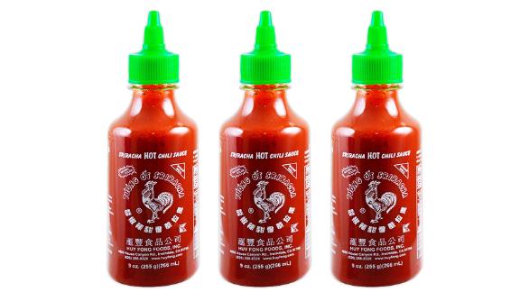 Huy Fong Sriracha de Chile caliente, paquete de 3