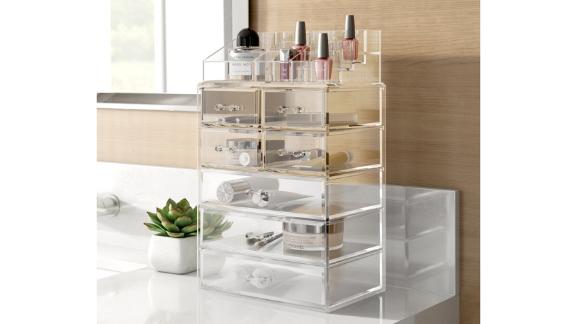 Dotted Line Cece Makeup Cosmetic Organizer