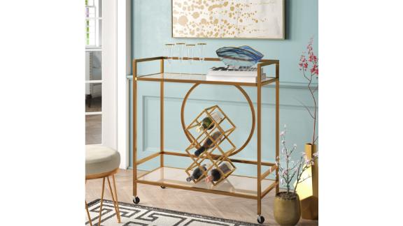 Willa Arlo Interiors Broadridge Bar Cart 