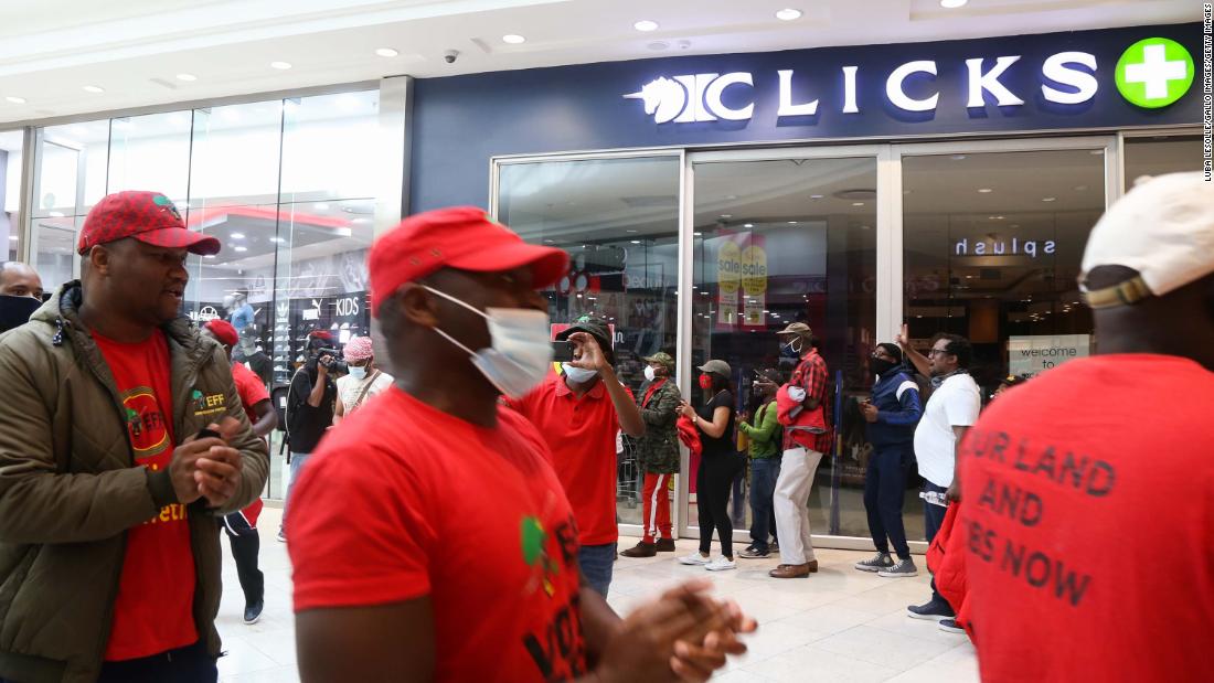 Business as usual says Clicks as EFF threatens to shut down stores