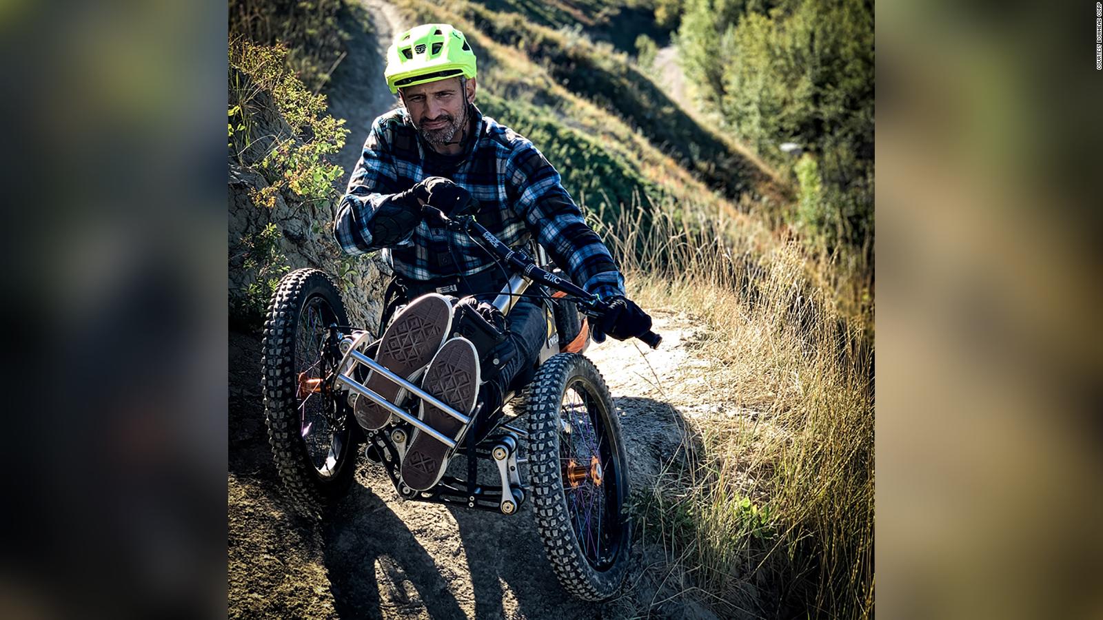 A paralyzed adventurer designed a mountain bike for people with ...