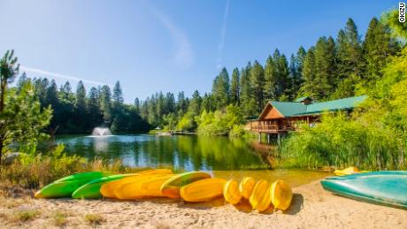 A photo of Camp Okizu before the wildfires.