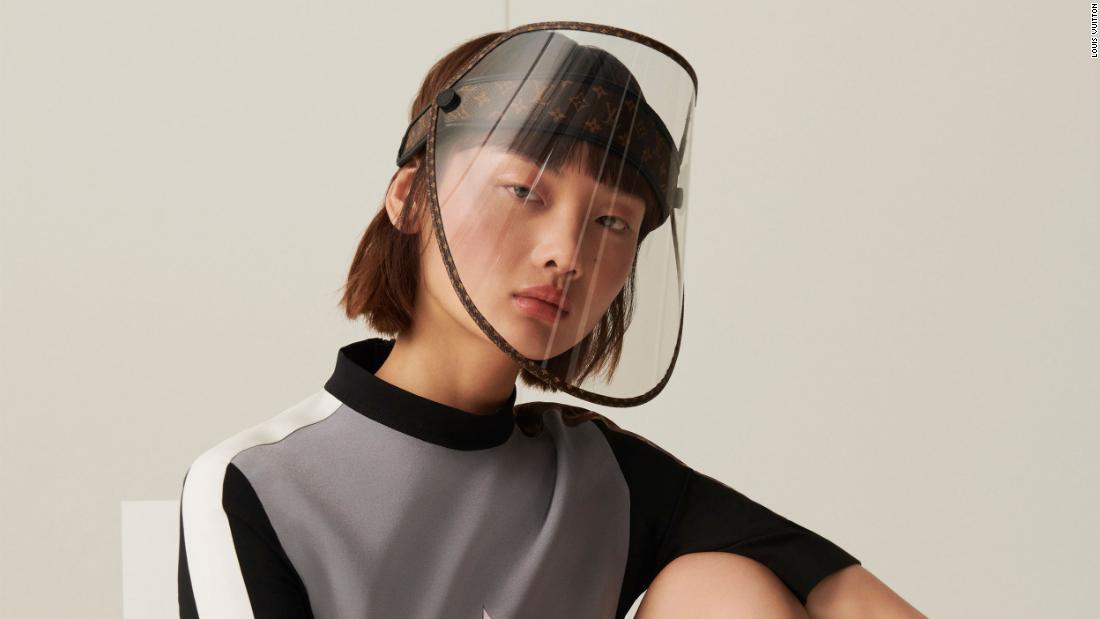 Louis Vuitton is releasing a face shield with golden studs to protect  luxury buyers from coronavirus - CNN Style