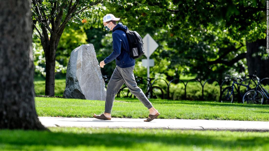 Michigan State University students asked to self-quarantine after Covid-19 outbreak - CNN