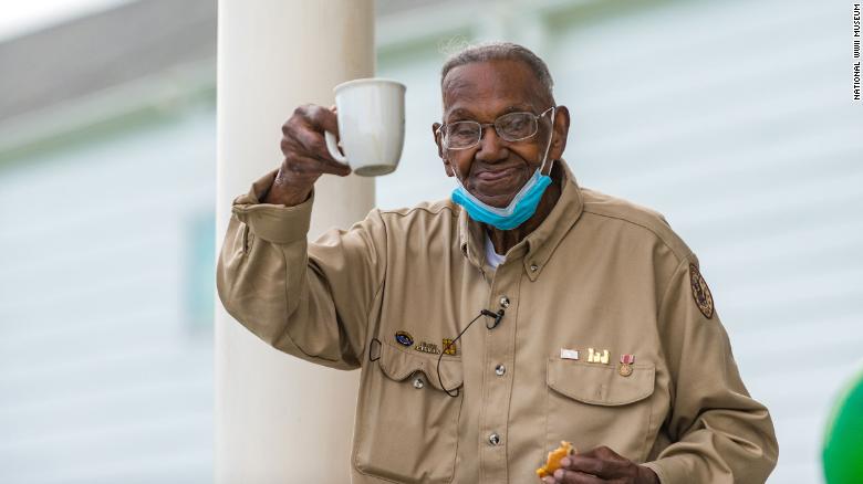 America’s oldest World War II veteran celebrates his 111th birthday