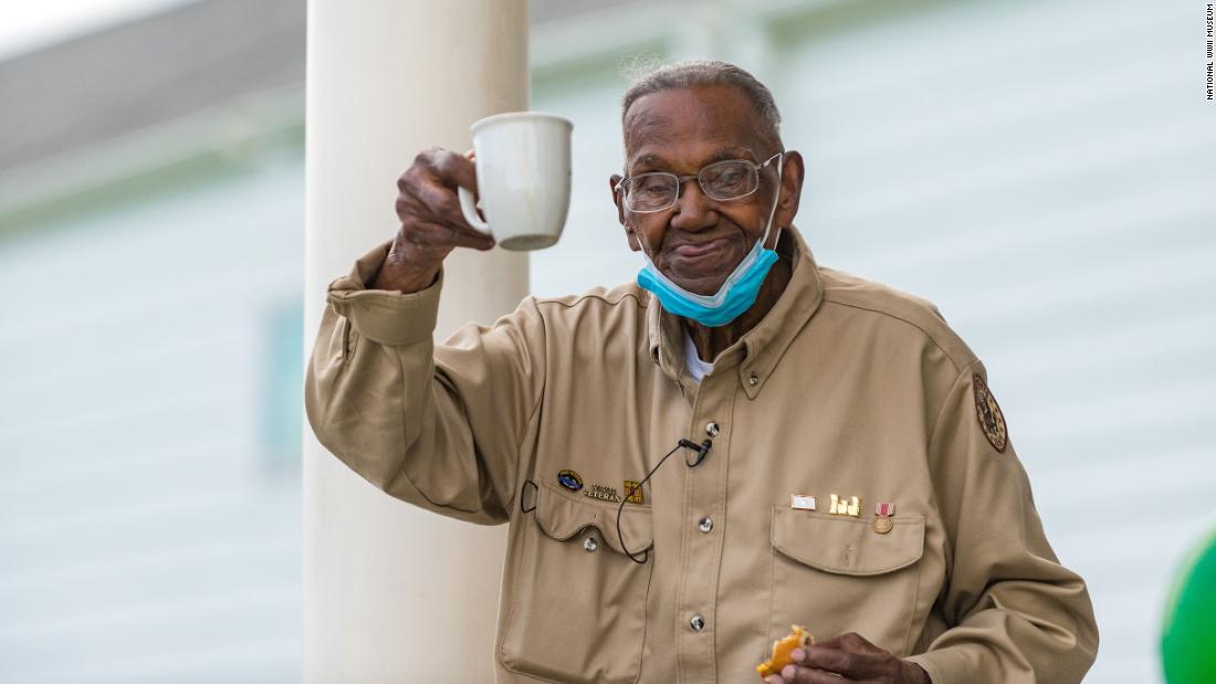 America's oldest World War II veteran celebrates his 111th birthday