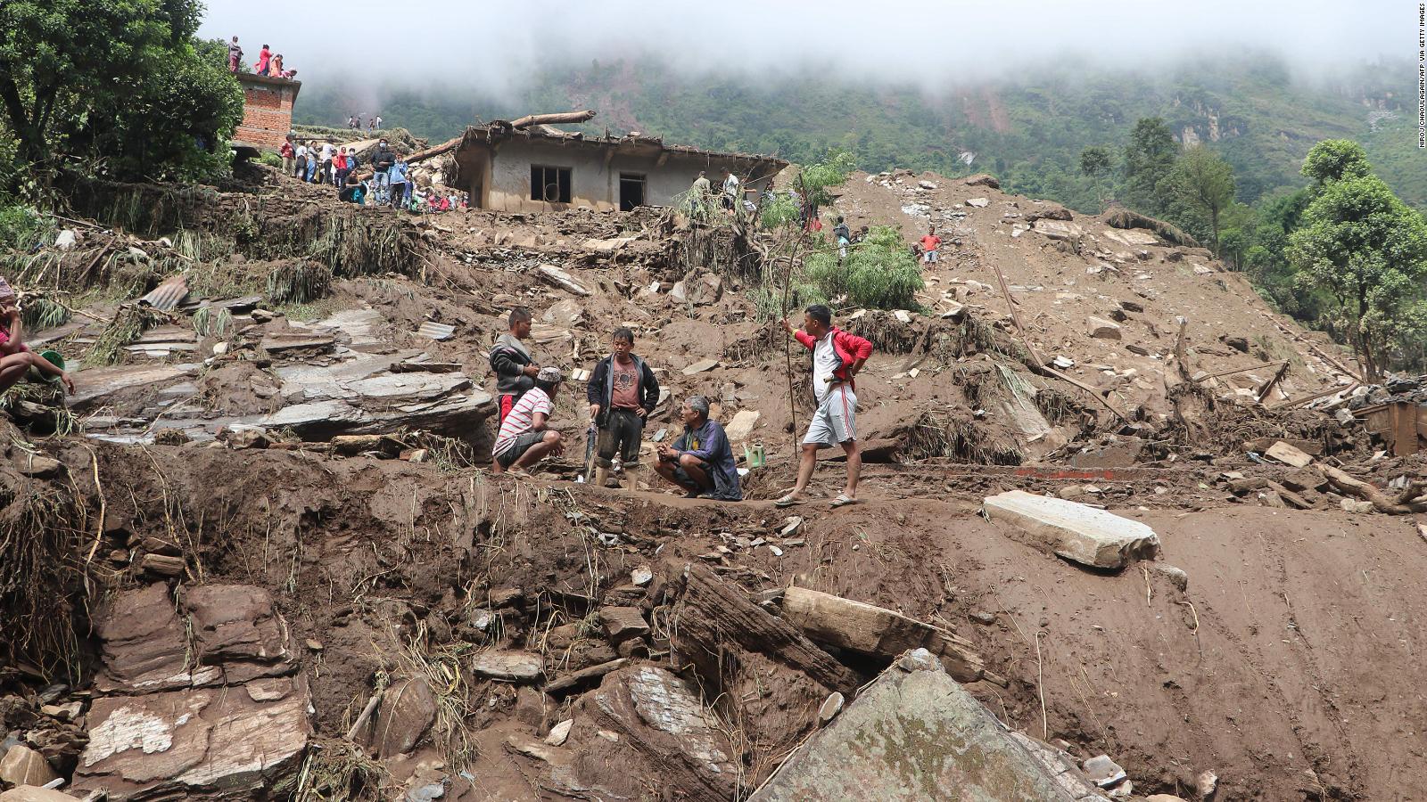 A Landslide In Nepal Killed At Least 11 People 20 Others Remain Missing Cnn