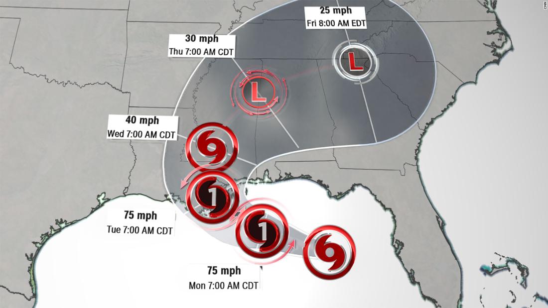 Storm Sally Expected To Make Landfall As A Hurricane Near New Orleans Cnn 1372