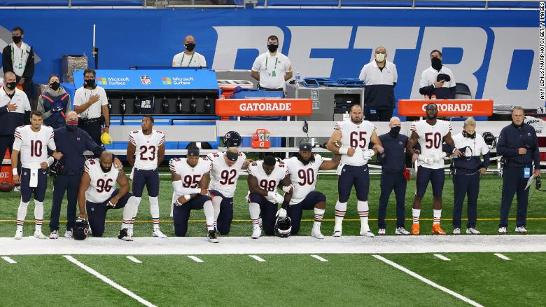 Here’s how NFL Sunday games highlighted racial inequality in the US