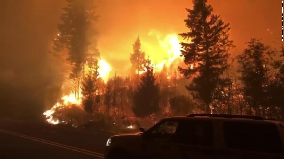 Emergency Dispatchers Overrun With Qanon Fans Spreading Fake Claims About Wildfires In Oregon Cnn