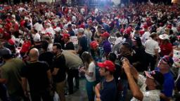 Trump Nevada rally first entirely indoor rally in nearly three months