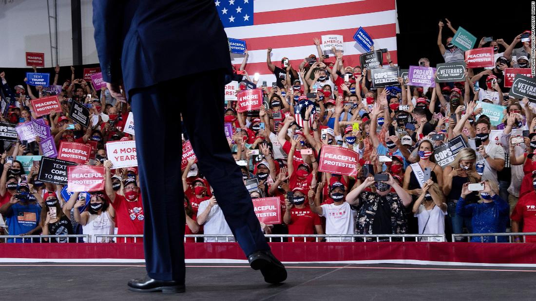 Trump ignores science at dangerous indoor rally in Nevada CNNPolitics