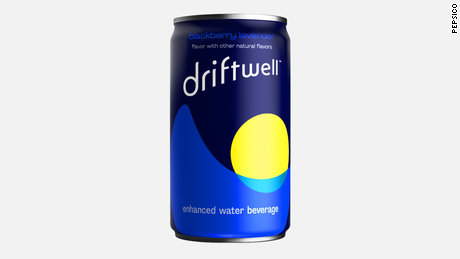 PepsiCo&#39;s newest drink is an enhanced water called Driftwell. It contains 200mg of L-theanine and 10mg of magnesium to help promote relaxation.