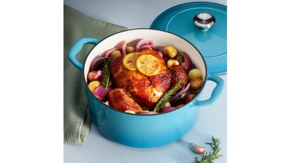 Tramontina Gourmet Enameled Cast-Iron Round Dutch Oven