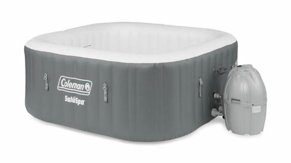 Coleman Portable Outdoor 4-Person 114-Jet Inflatable Hot Tub