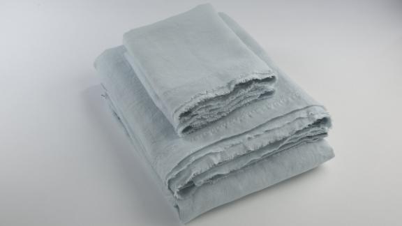 Saphyr Soft Washed Pure Linen Sheet Set