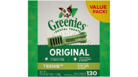 Greenies Original Teenie Natural Dental Dog Treats