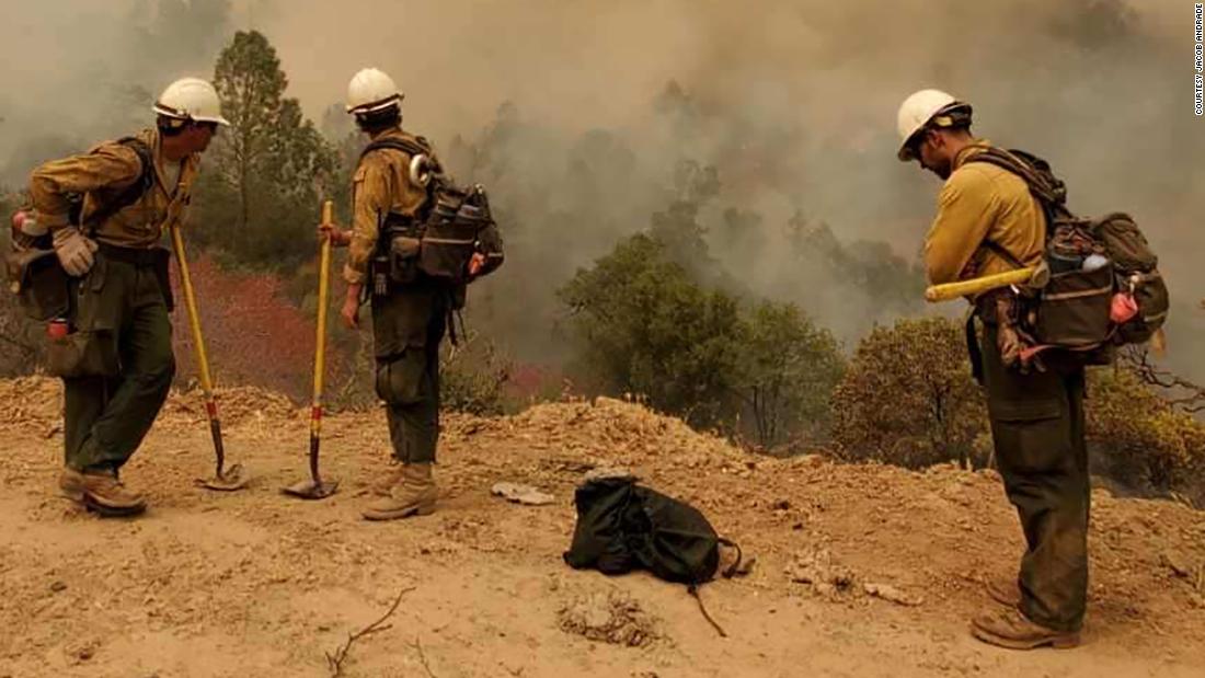 These Are The Hotshots Firefighters On The Frontlines Of Deadly California Blazes Cnn