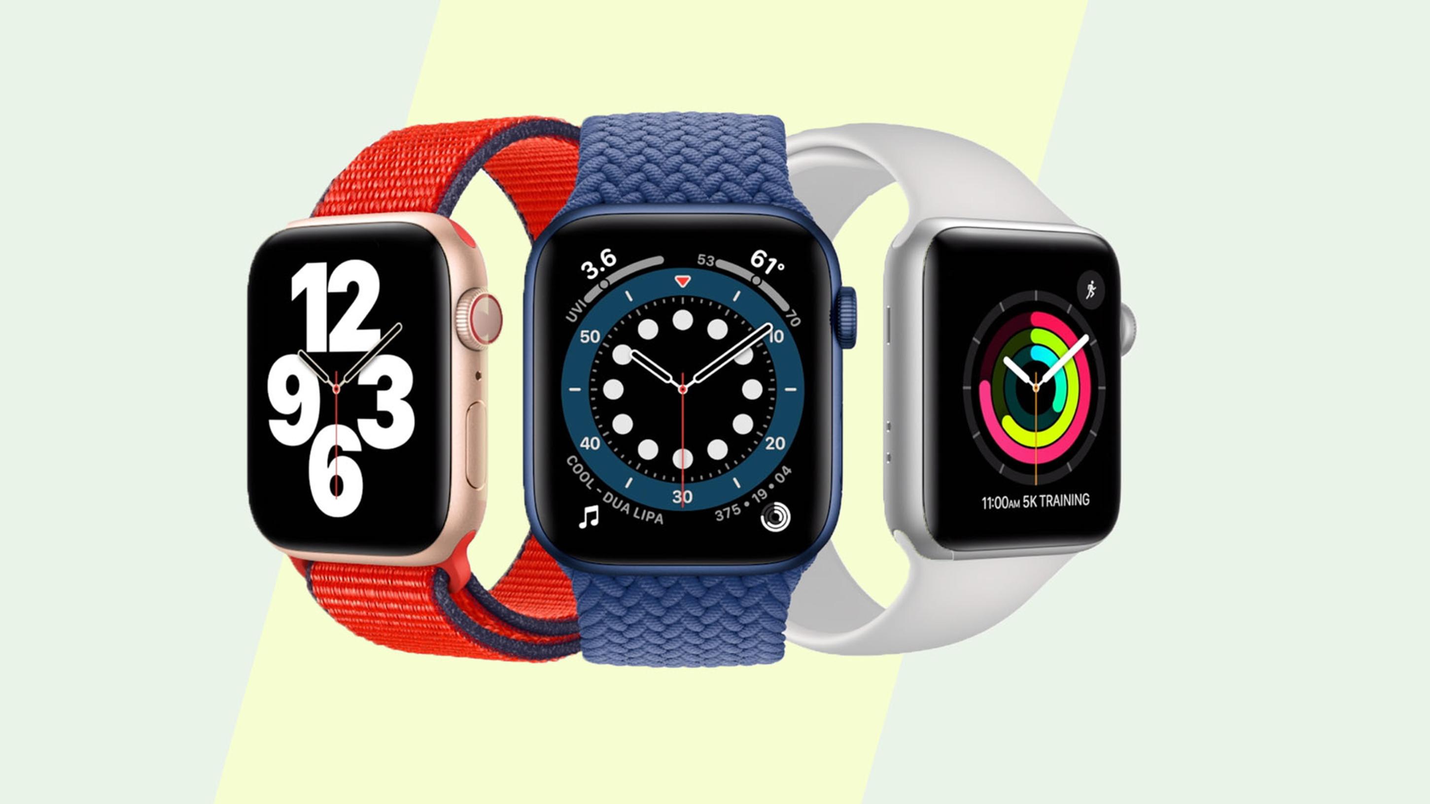 apple watch 3 colors