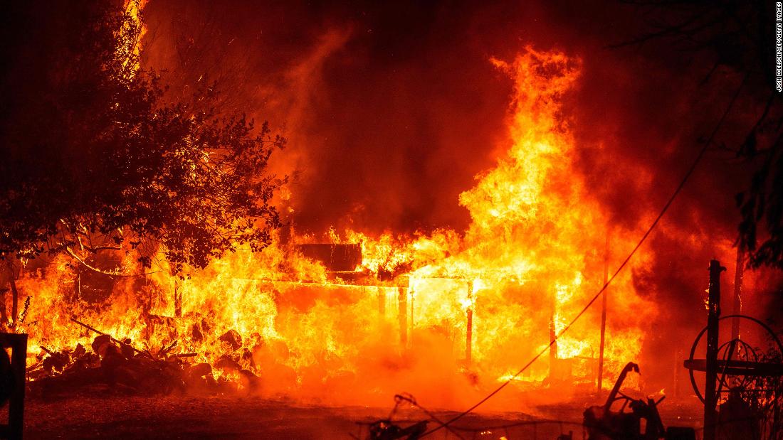 California officials say climate change is to blame for the deadly wildfires burning in the state for nearly a month - CNN