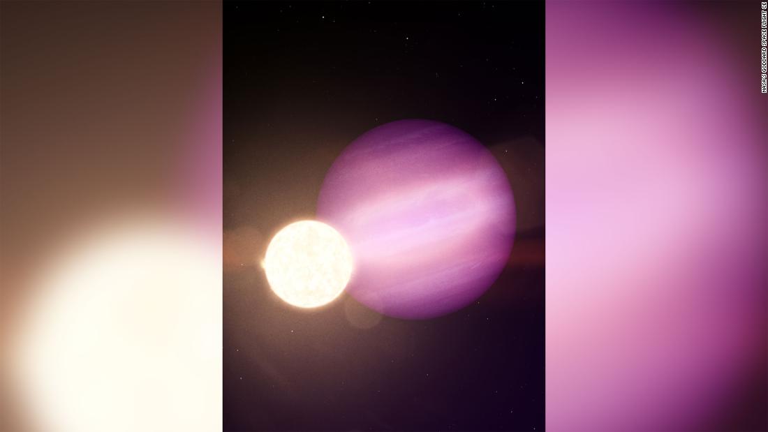 For the first time, an exoplanet has been found orbiting a dead star known as a white dwarf. In this artist&#39;s illustration, the Jupiter-sized planet WD 1856 b orbits the white dwarf every day and a half.