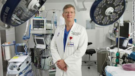 Dr. John Puskas turned Mount Sinai Morningside&#39;s cardio ICU into a Covid treatment center. 