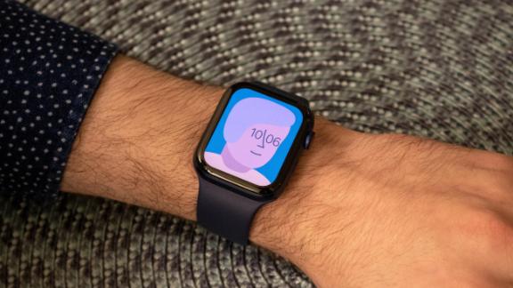 View Apple Watch Series 6 Blue Aluminum 44Mm Background