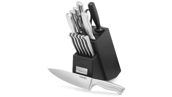 Cuisinart C77SS 15-Piece Stainless Steel Hollow Handle Block Set