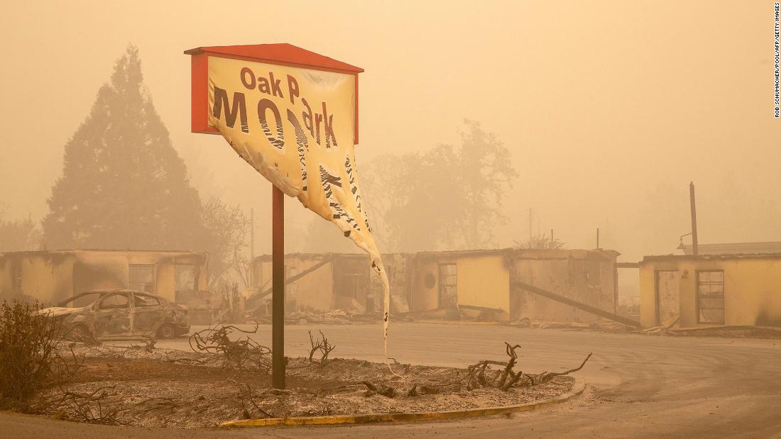 More than 100 people sue an Oregon utility over damage from the Beachie Creek fire