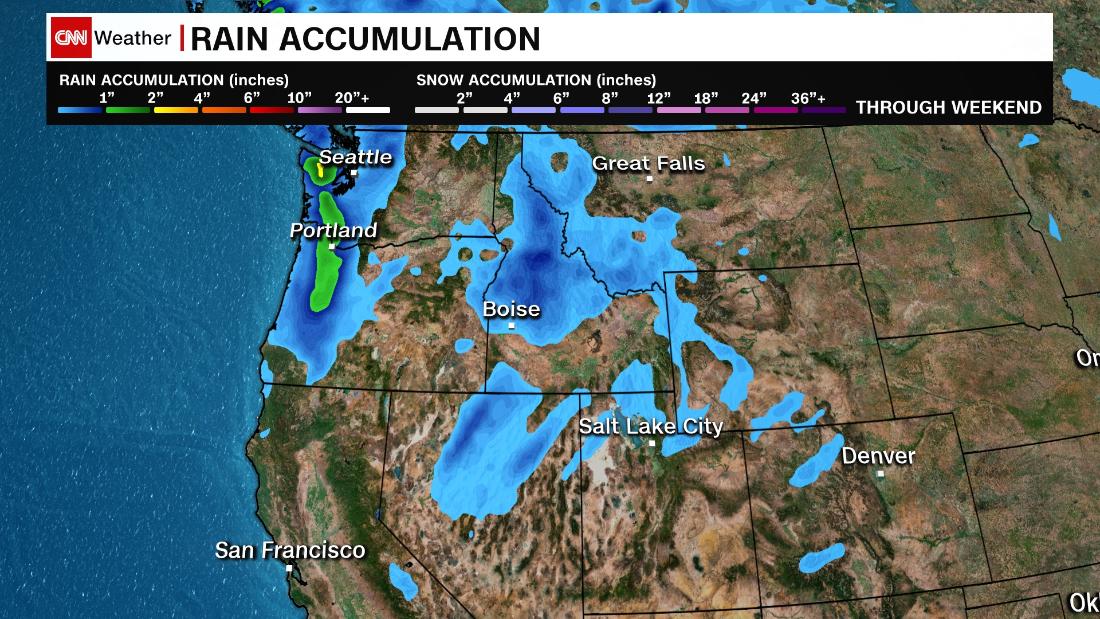 weather pacific northwest