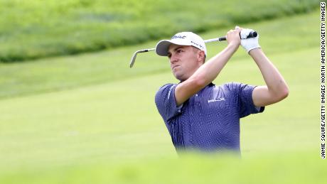 Justin Thomas leads US Open with record first-round score at Winged Foot