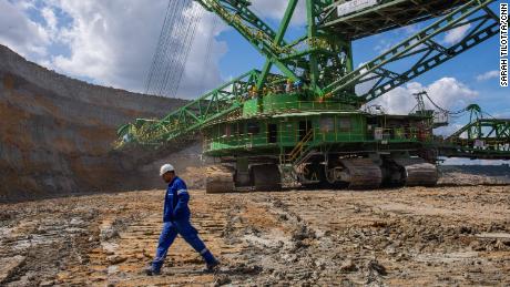 The Turów lignite mine in southwestern Poland, September 2, 2020.