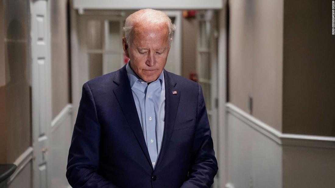 Democratic presidential nominee &lt;a href=&quot;https://www.cnn.com/us/live-news/ruth-bader-ginsburg-death-live-updates/h_313cd86841ff89edc3d55da1cd6796b5&quot; target=&quot;_blank&quot;&gt;Joe Biden speaks to reporters&lt;/a&gt; about Ginsburg upon arriving at an airport in Delaware on September 18. &quot;My heart goes out to all those who cared for her and care about her,&quot; Biden said. &quot;She practiced the highest American ideals as a justice; equality and justice under the law, and Ruth Bader Ginsburg stood for all of us. As I said, she was a beloved figure.&quot;